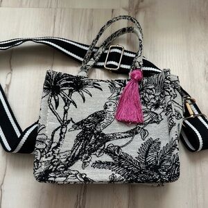 Black and White-Grey Bag